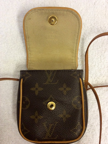 LOUIS VUITTON BROWN MONOGRAM CANCUN MINI CROSS BODY BAG