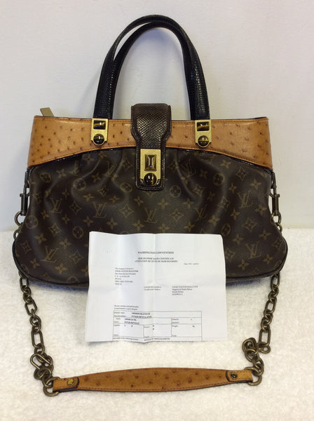 LOUIS VUITTON LIMITED EDITION XL OSKAR WALTZ RUNWAY BAG