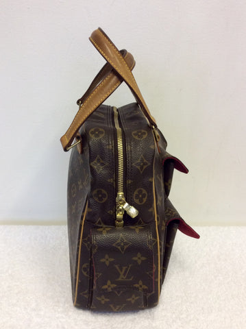 LOUIS VUITTON MONOGRAMED EXCENTRI CITE HANDBAG