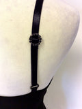 STAR BY JULIEN MACDONALD BLACK STRAPPY DRESS SIZE 8