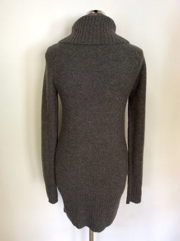 FULL CIRCLE GREY LONG CABLE TRIM JUMPER SIZE 8 / XS