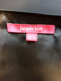 JACQUES VERT BLACK TIERED SPECIAL OCCASION SHIFT DRESS SIZE 18