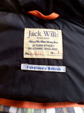 JACK WILLS DARK GREY DUCK DOWN FILLED BODYWARMER SIZE 8