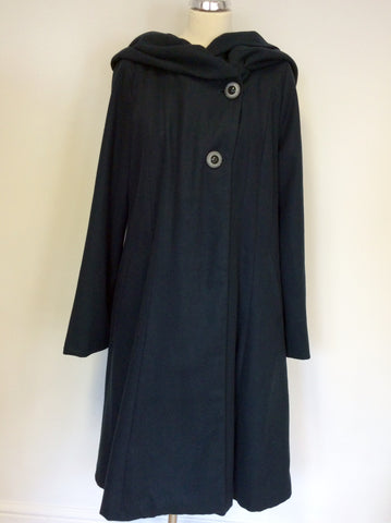 BAND NEW BOHEMIA TEAL GREEN HOODED COAT SIZE XL