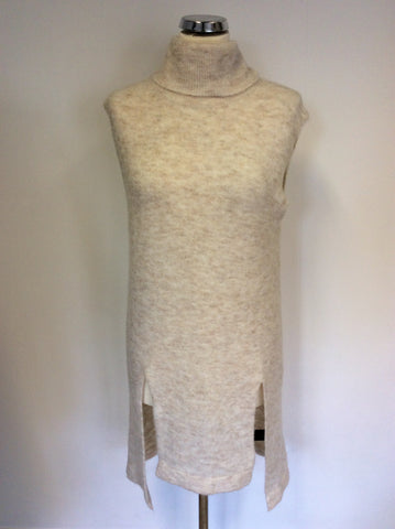 BRAND NEW WHISTLES NEUTRAL LONGLINE TABARD JUMPER SIZE S