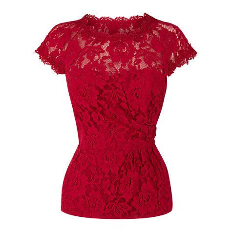 BRAND NEW COAST PREMIER RED LACE TOP SIZE 14