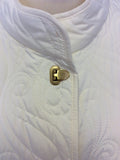 BASLER WHITE EMBROIDERED LIGHTWEIGHT JACKET SIZE 20