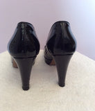 Hobbs Black Patent Leather Heels Size 6/39 - Whispers Dress Agency - Sold - 3