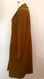 Ronit Zilkha Brown Wool & Cashmere Coat Size 16 - Whispers Dress Agency - Sold - 2