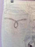 Brand New Not Your Daughters White Jeans Size 10 - Whispers Dress Agency - Sold - 2