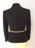 Moschino Cheap And Chic Black Skirt Suit Size 8/10 - Whispers Dress Agency - Womens Suits & Tailoring - 4