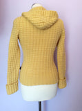 Girls Abercrombie & Fitch Yellow Hooded Jumper Size L - Whispers Dress Agency - Girls Knitwear - 2