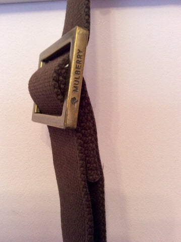 Mulberry Brown Leather Antony Cross Body Messenger Bag - Whispers Dress Agency - Sold - 5