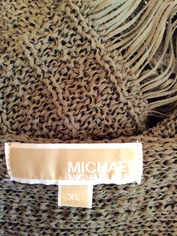 Michael Kors Green Jumper Size XL - Whispers Dress Agency - Womens Knitwear - 3