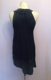 All Saints Blue Washed Out Ampa Fine Knit Dress / Top Size 10 - Whispers Dress Agency - Sold - 2