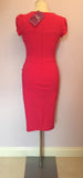 BRAND NEW DIVA CATWALK HOT PINK WIGGLE PENCIL DRESS SIZE L - Whispers Dress Agency - Sold - 4