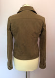 Joseph Light Brown Faux Fur Lined Jacket Size S - Whispers Dress Agency - Womens Coats & Jackets - 3