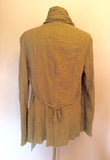 SANDWICH BROWN CHECK CARDIGAN & MATCHING SCARF SIZE 42 UK 14 - Whispers Dress Agency - Womens Tops - 3