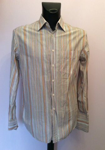 Paul Smith Multi Coloured Stripe Long Sleeve Shirt Size 16" - Whispers Dress Agency - Mens Formal Shirts - 1