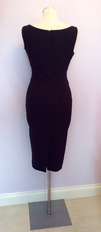 DIVA BLACK WIGGLE PENCIL DRESS SIZE M - Whispers Dress Agency - Sold - 5