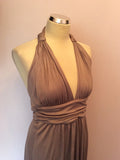 Temperley Mauve Long Evening Dress Size 10 - Whispers Dress Agency - Womens Dresses - 2