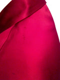 Whistles Dark Red Satin Jacket Size 12 - Whispers Dress Agency - Womens Suits & Tailoring - 4