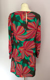 Monsoon Multi Coloured Print Shift Dress Size 14 - Whispers Dress Agency - Sold - 3