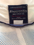 Abercrombie & Fitch White Stripe Trim Swim Shorts Size 30" - Whispers Dress Agency - Mens Swim & Beachwear - 3