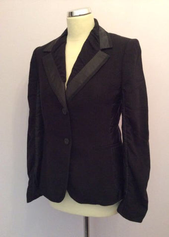 Betty Barclay Black Wool Jacket Size 10 - Whispers Dress Agency - Womens Coats & Jackets - 1