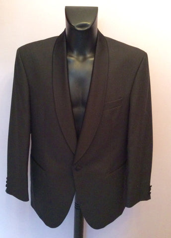 Scott & Taylor Black Tuxedo Wool Blend Suit Size 42R/ 36W - Whispers Dress Agency - Mens Suits & Tailoring - 2