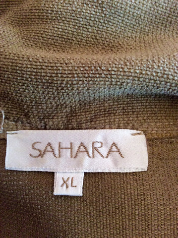 Sahara Dark Sand Jacket & Long Skirt Suit Size XL - Whispers Dress Agency - Sold - 5