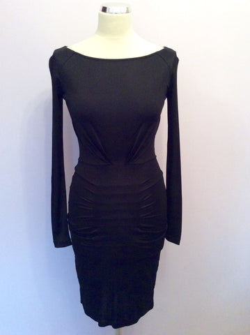 Brand New Guess By Marciano Black Dress Size 40 UK 8 - Whispers Dress Agency - Womens Dresses - 1