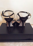 Brand New Miu Miu Black Patent Leather Heels Size 7.5/41 - Whispers Dress Agency - Sold - 4