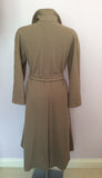 Vintage Jaeger Light Brown 100% Wool Coat Size 10 - Whispers Dress Agency - Sold - 4