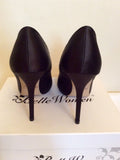 New In Box Belle Woman Black Satin Heels Size 6/39 - Whispers Dress Agency - Sold - 4