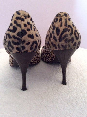 Daniel Leopard Print Heels Size 4/37 - Whispers Dress Agency - Sold - 4