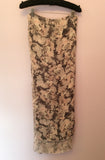 Gold By Michael H Pink & Grey Print Top, Skirt & Wrap Outfit Size 10 - Whispers Dress Agency - Sold - 4
