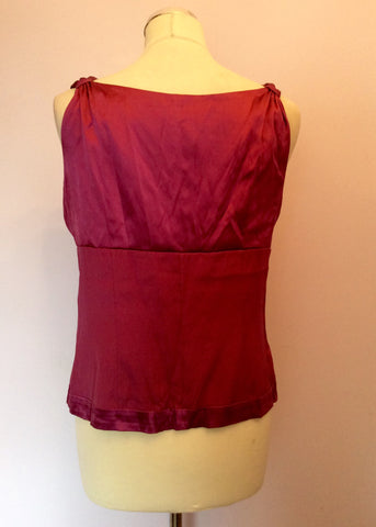 HOBBS PINK SILK TOP SIZE 12 - Whispers Dress Agency - Womens Tops - 3
