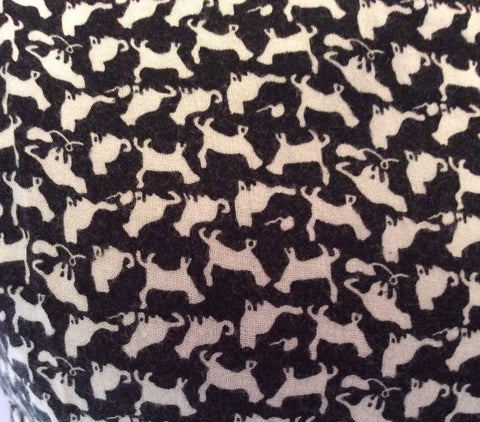 Pussycat Black & White Cat Print Dress Size M - Whispers Dress Agency - Sold - 2