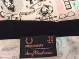 Rare Fred Perry Amy Winehouse Jukebox Mini Shirt Dress Size 10 - Whispers Dress Agency - Sold - 4