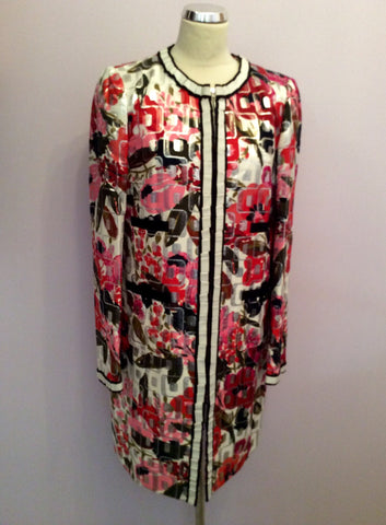 Brand New Dolce & Gabbana Multi Print Coat Size 46 Uk 14 - Whispers Dress Agency - Womens Coats & Jackets - 7