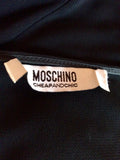 Moschino Cheap And Chic Black Wrap Style Dress Size 12 - Whispers Dress Agency - Sold - 5
