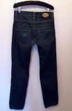 Just Cavalli Dark Blue Slim Leg Jeans Size 29W/33L - Whispers Dress Agency - Mens Jeans - 3