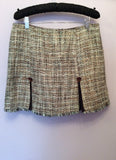 Kaliko Brown & Ivory Weave Skirt Suit Size 40/42 UK 12/14 - Whispers Dress Agency - Sold - 5