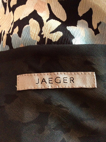 Jaeger Floral Print Silk Skirt Size 10 - Whispers Dress Agency - Womens Skirts - 3