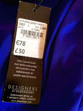Brand New Julien Macdonald Purple Jewel Trim Jersey Dress Size 14 - Whispers Dress Agency - Womens Dresses - 4