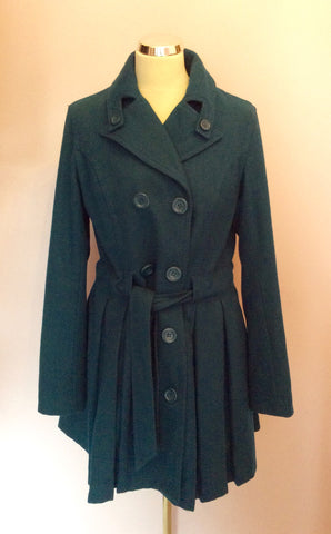 Only Teal Wool Blend Queen Coat Size M - Whispers Dress Agency - Womens Coats & Jackets - 1