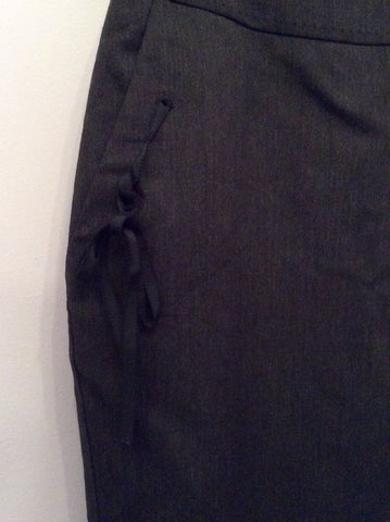 Whistles Dark Grey Wool Skirt Suit Size 10 - Whispers Dress Agency - Sold - 8