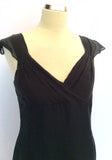 All Saints Black Silk & Cotton Rogue Dress Size 14 - Whispers Dress Agency - Womens Dresses - 4
