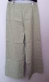 Annette Gortz Light Grey Pinstripe Linen Blend Trouser Suit Size 40/44 UK 14/18 - Whispers Dress Agency - Womens Suits & Tailoring - 6